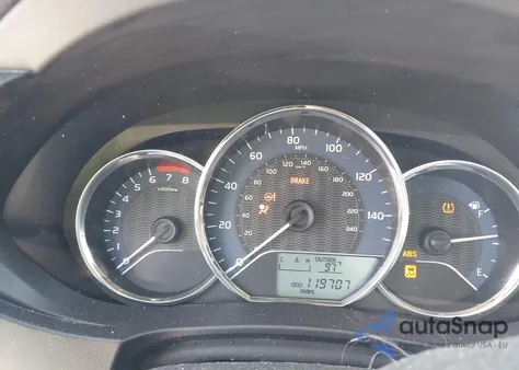 2016 Toyota Corolla Le из США, поврежденный, VIN 2T1BURHE2GC579462